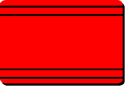 Red Container with White Lid Clipart - Versatile Borders & Backland Designs