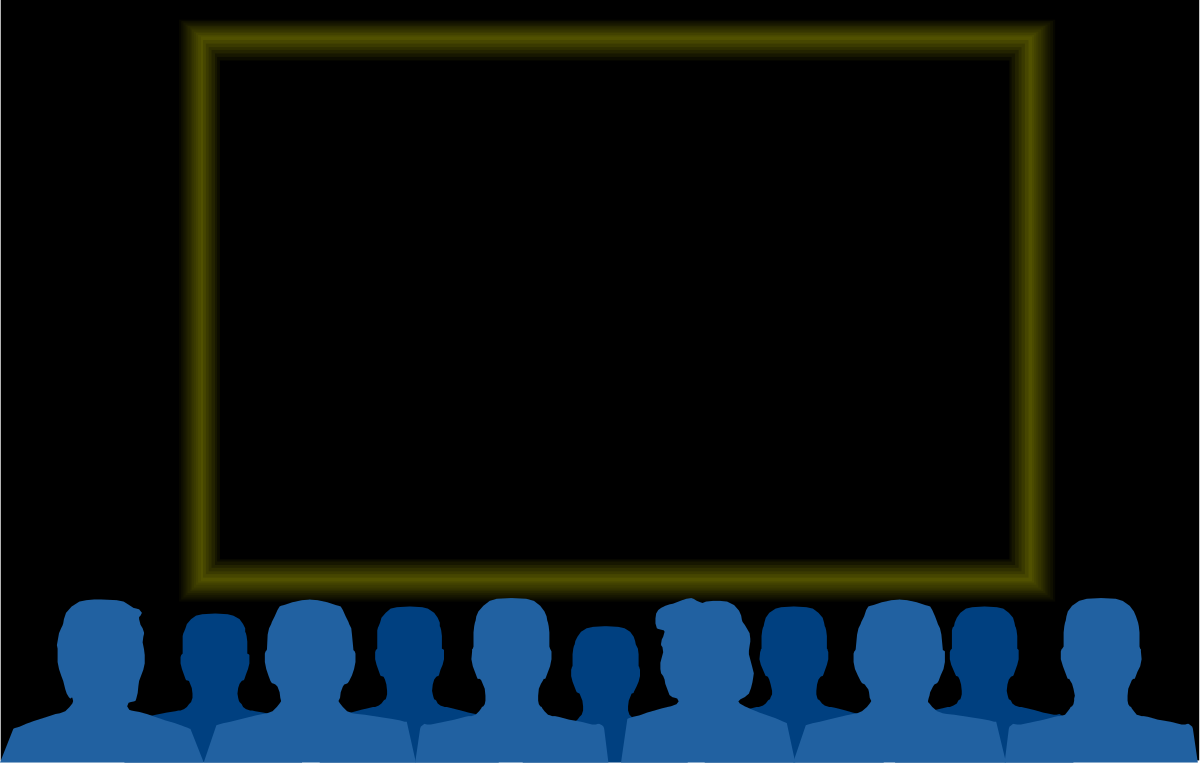 Borders Frame Clipart: Group of People Embracing Creativity