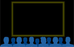 Borders Frame Clipart: Group of People Embracing Creativity