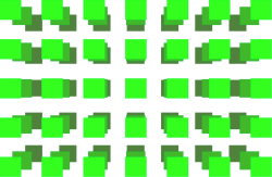 Green Background with Squares Clipart - Perfect for Borders and Backland Designs