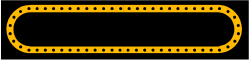 Yellow Film Strip Clipart - Creative Borders for Backland Designs
