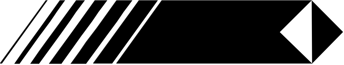 Black and White Arrow Logo Clipart - Elegant Borders Design