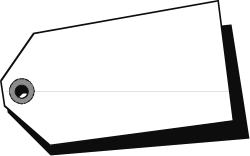 Borders and Backland Clipart - White Paper with Center Hole