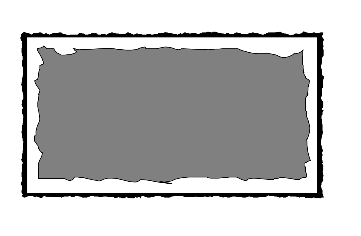 Black and White Photo Frame Clipart - Elegant Borders from Backland