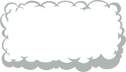 Cloud Frame Clipart - Elegant Borders and Backland Designs