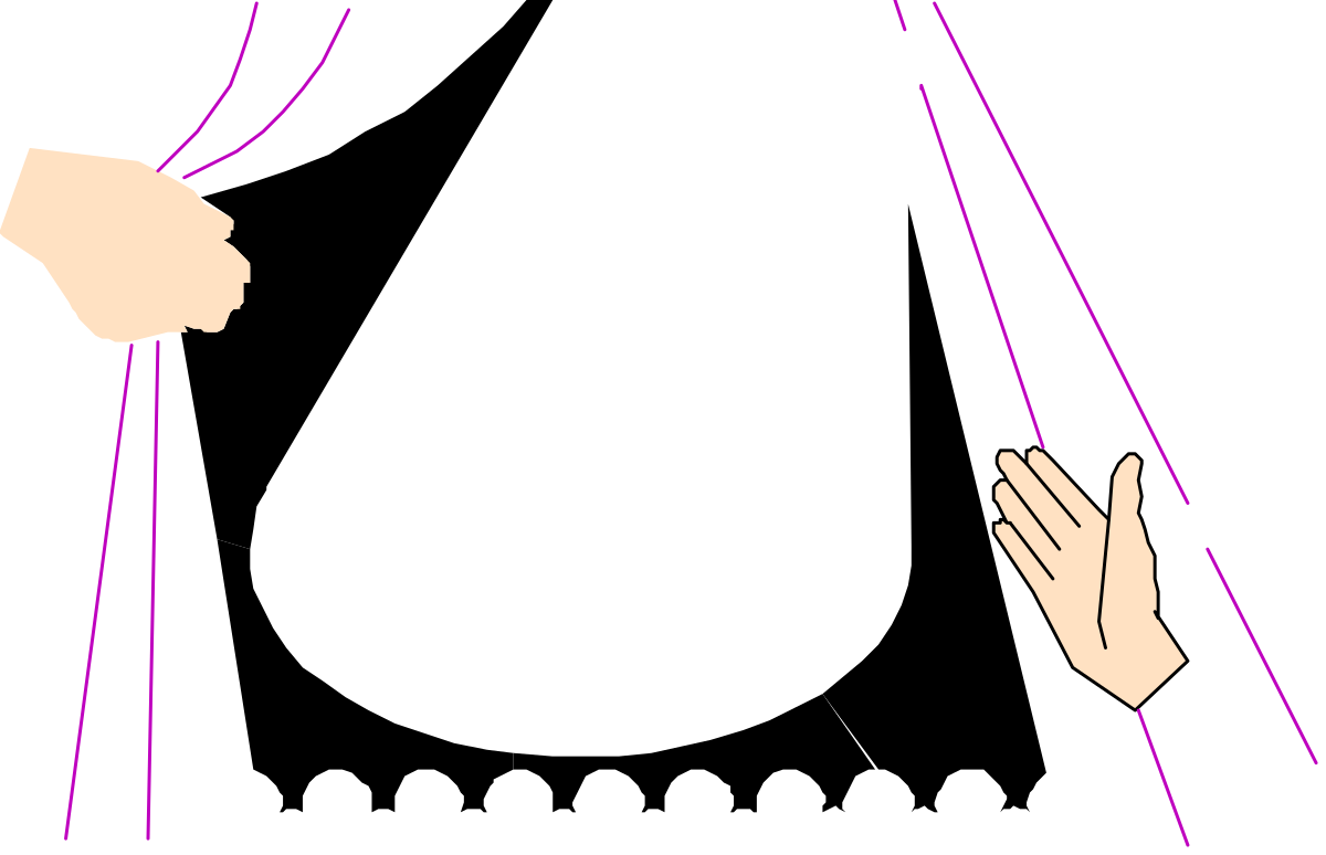 Stylish Woman in Black Dress Clipart - Elegant Borders and Backdrops