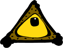 Triangle Clipart with Center Hole - Creative Borders for Design