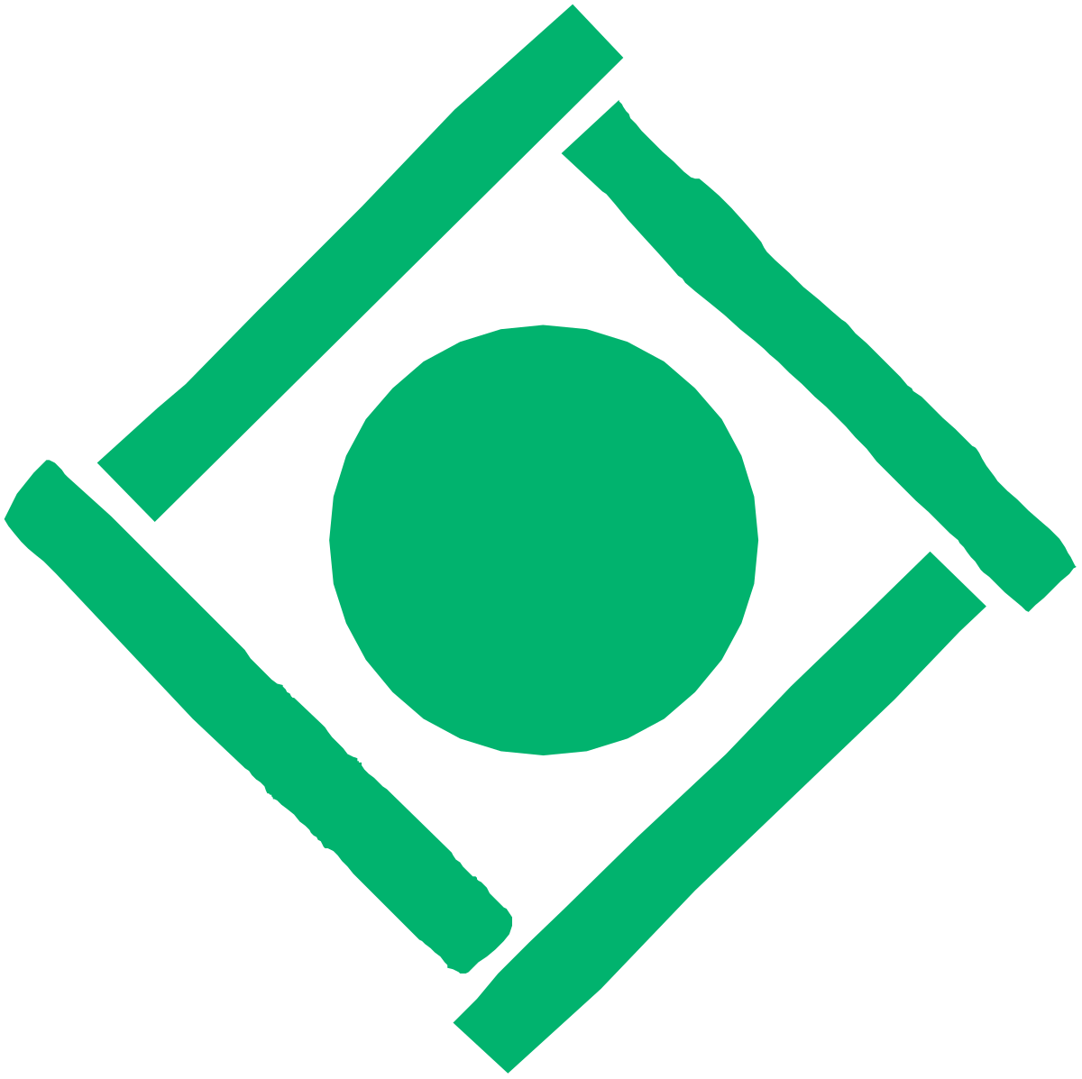 Green Dot Logo Clipart - Vibrant and Versatile Design