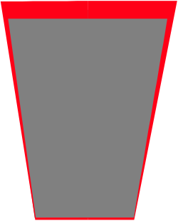 Red and Gray Cup Clipart for Creative Designs