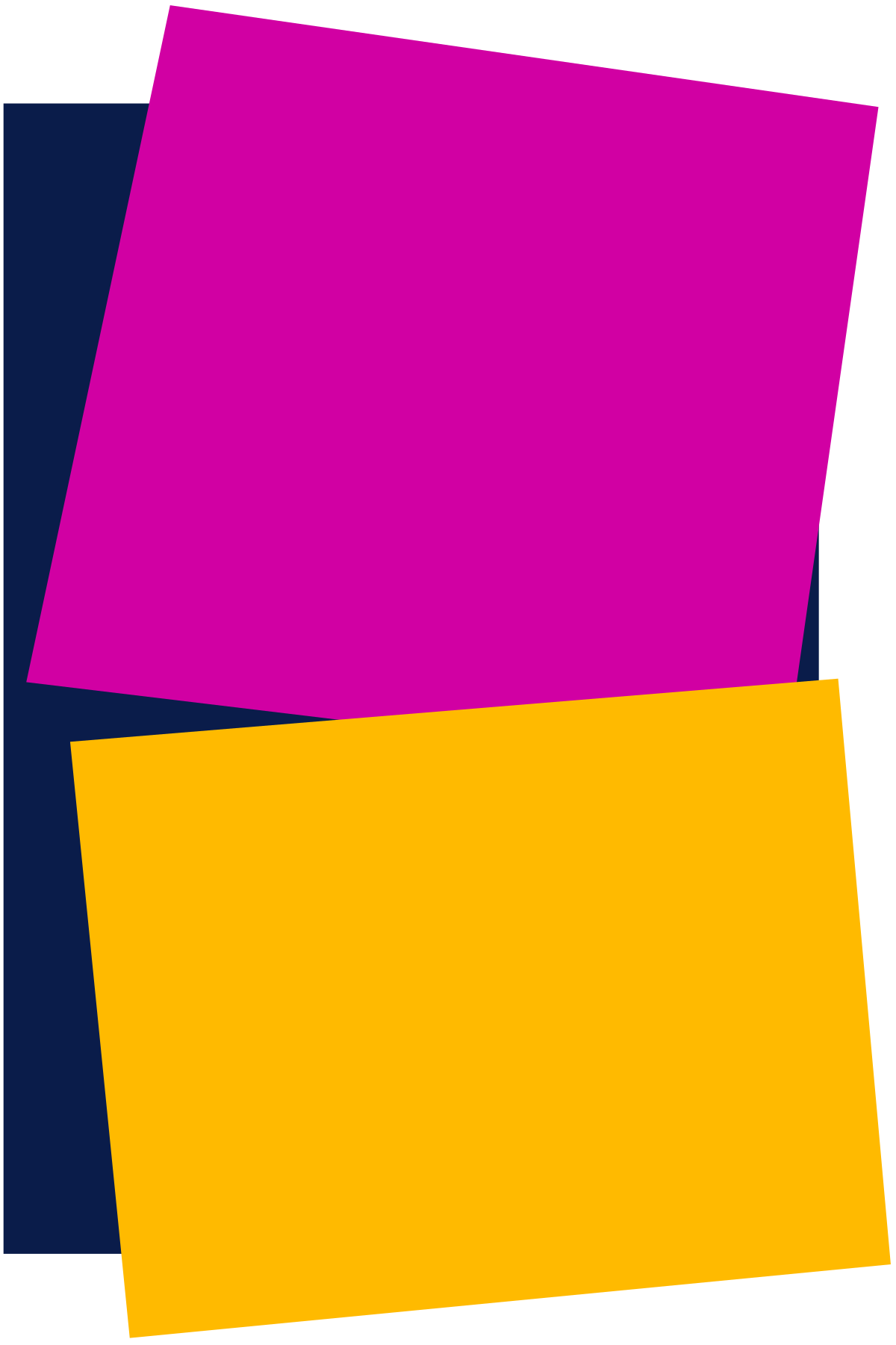 Vibrant Three Colored Squares Clipart for Creative Borders