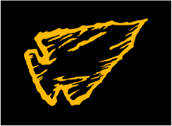 Yellow and Black Logo Clipart on Black Background - Creative Borders Designs