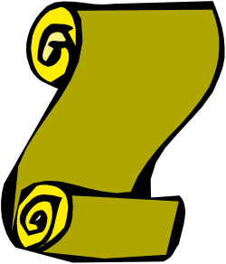 Yellow and Black Number 2 Clipart for Creative Borders and Backgrounds