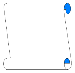 Blue Corner Clipart - Elegant Borders for Creative Designs