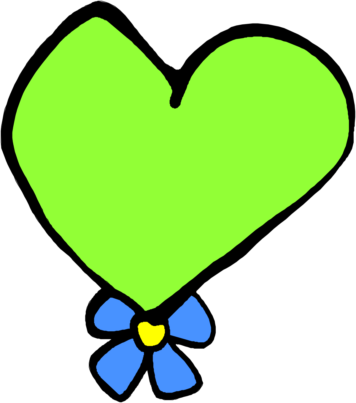 a heart with a bow clip art png transparent Heart with Bow Clipart - Elegant Borders & Backport Design