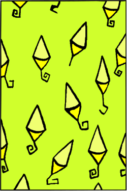 Green Background with Triangular Pattern Clipart - Vibrant Borders & Backdrops