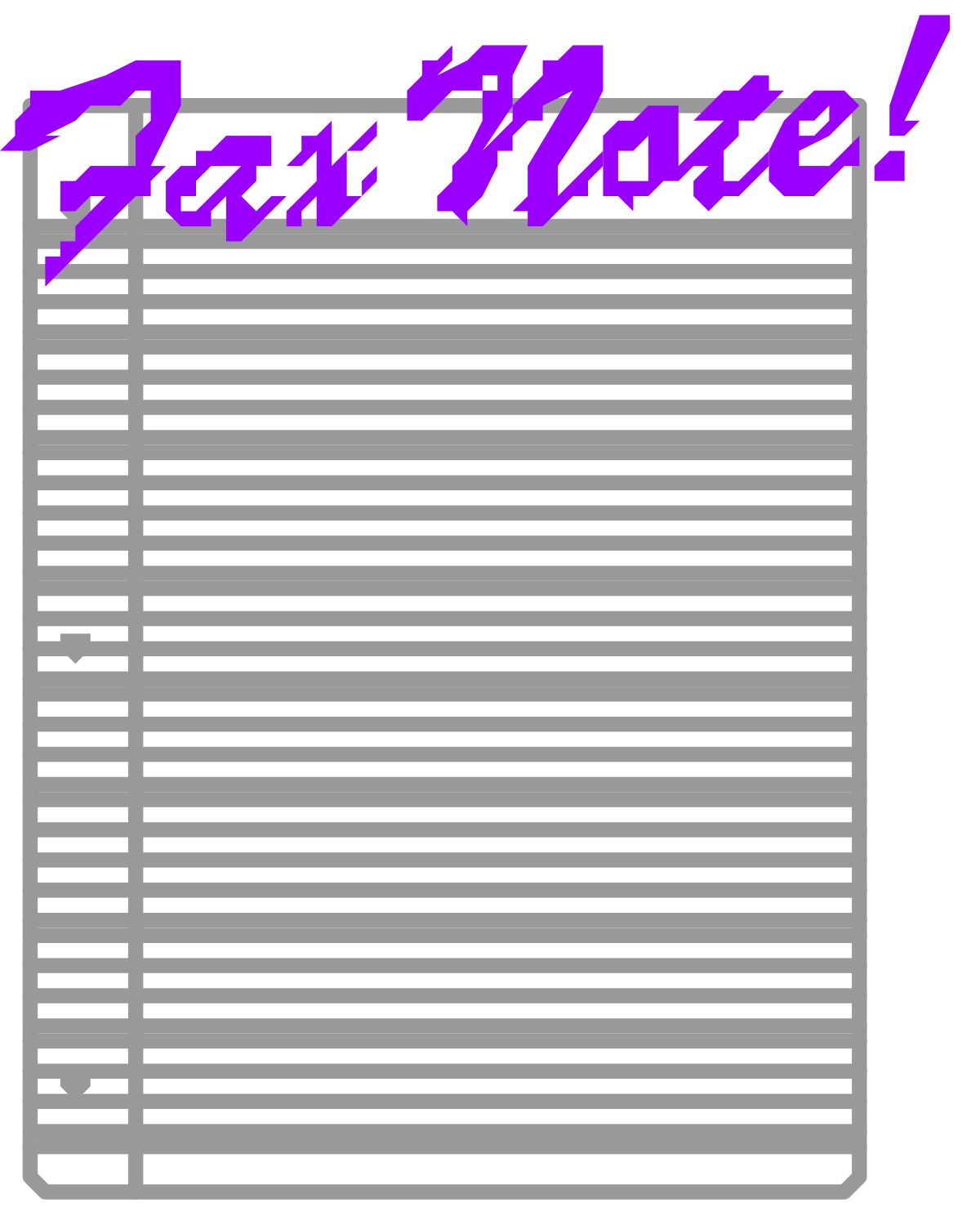 Fast Fast Clipart - Purple and Black Text Borders for Creative Projects