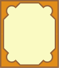 Brown Border Clipart for Creative Designs - Blank Paper Layout
