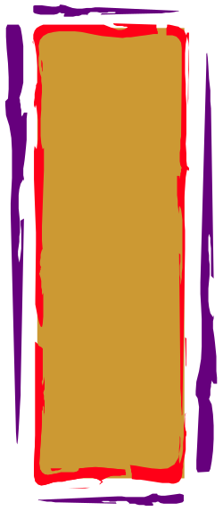 Red Border Square Frame Clipart - Stylish and Versatile Graphic Element