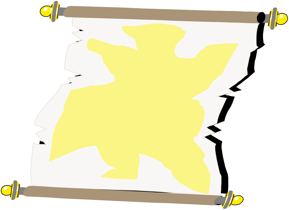 Borders and Backgrounds: Creative Paper Clipart with Roller for Design Projects