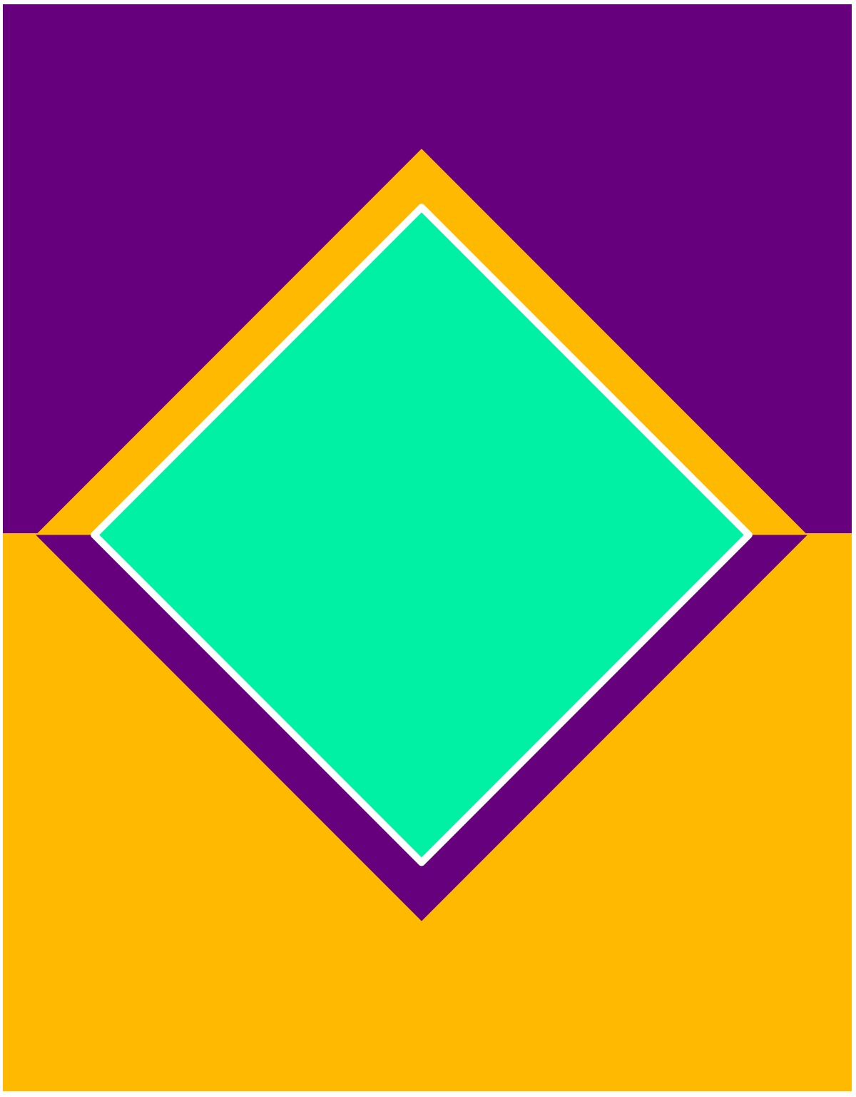 Purple and Green Envelope Clipart with Stylish Green Clip