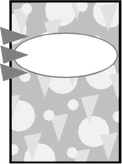 Speech Bubble Clipart - White Background Borders for Effective Communication