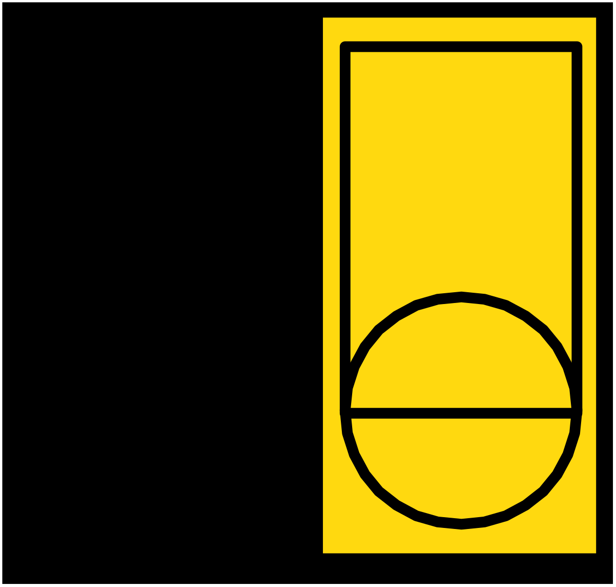 a yellow traffic light with a black background clip art png transparent Yellow Traffic Light Clipart on Black Background - Vibrant and Eye-Catching