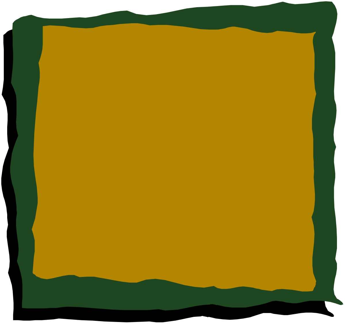 a square shape with a green border clip art png transparent Green Border Clipart: Square Shape Design for Creative Projects