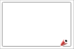 Red Heart on Blank Paper Clipart for Creative Projects