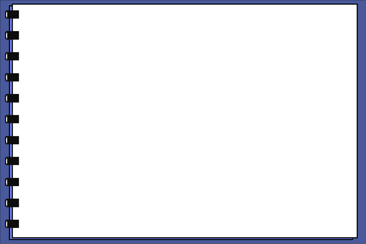 a blank notebook with a blank page clip art png transparent Blank Notebook with Open Page Clipart - Versatile Borders and Brdrland Design