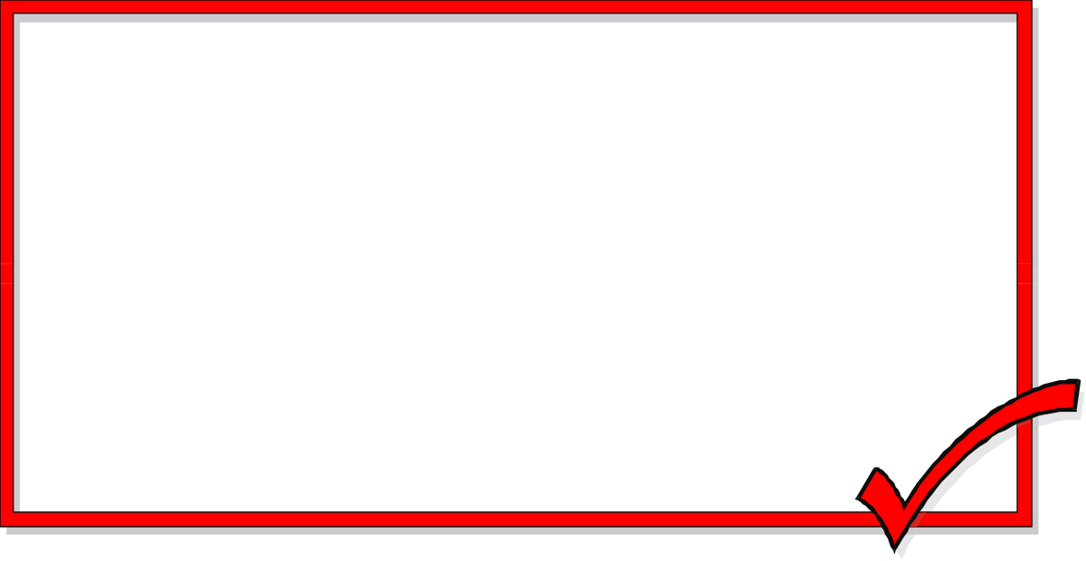 Red Frame with White Border Clipart - Perfect for Your Creative Projects