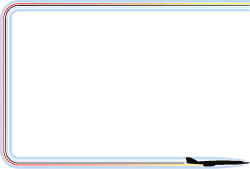 Blackboard Clipart with Red and Yellow Border - Creative Education Design