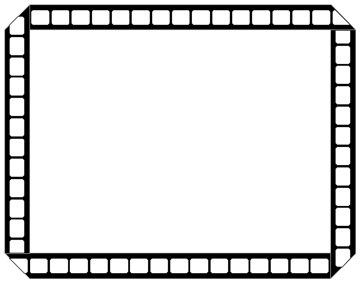 a blank film strip clip art png transparent Blank Film Strip Clipart - Versatile Borders for Creative Projects