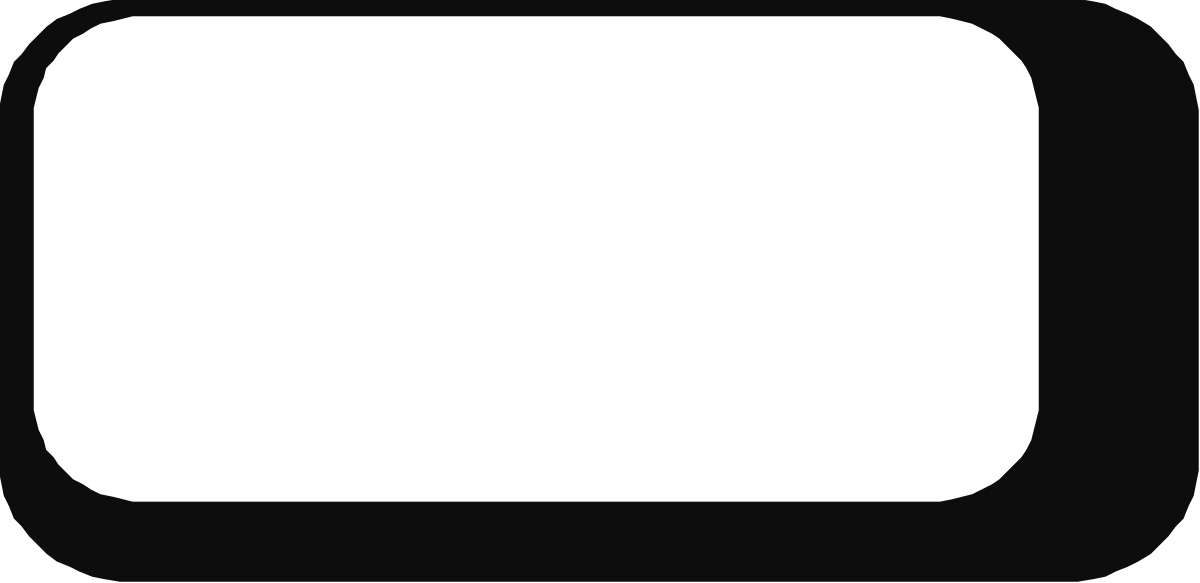 Borders Clipart - Square Icon on White Background | Brdrland BDRLN028