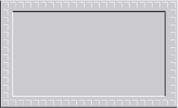 Borders Clipart: Square Designs with Interlocking Squares