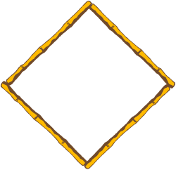 Brown Border Clipart - Elegant Square Frame Design for Creative Projects