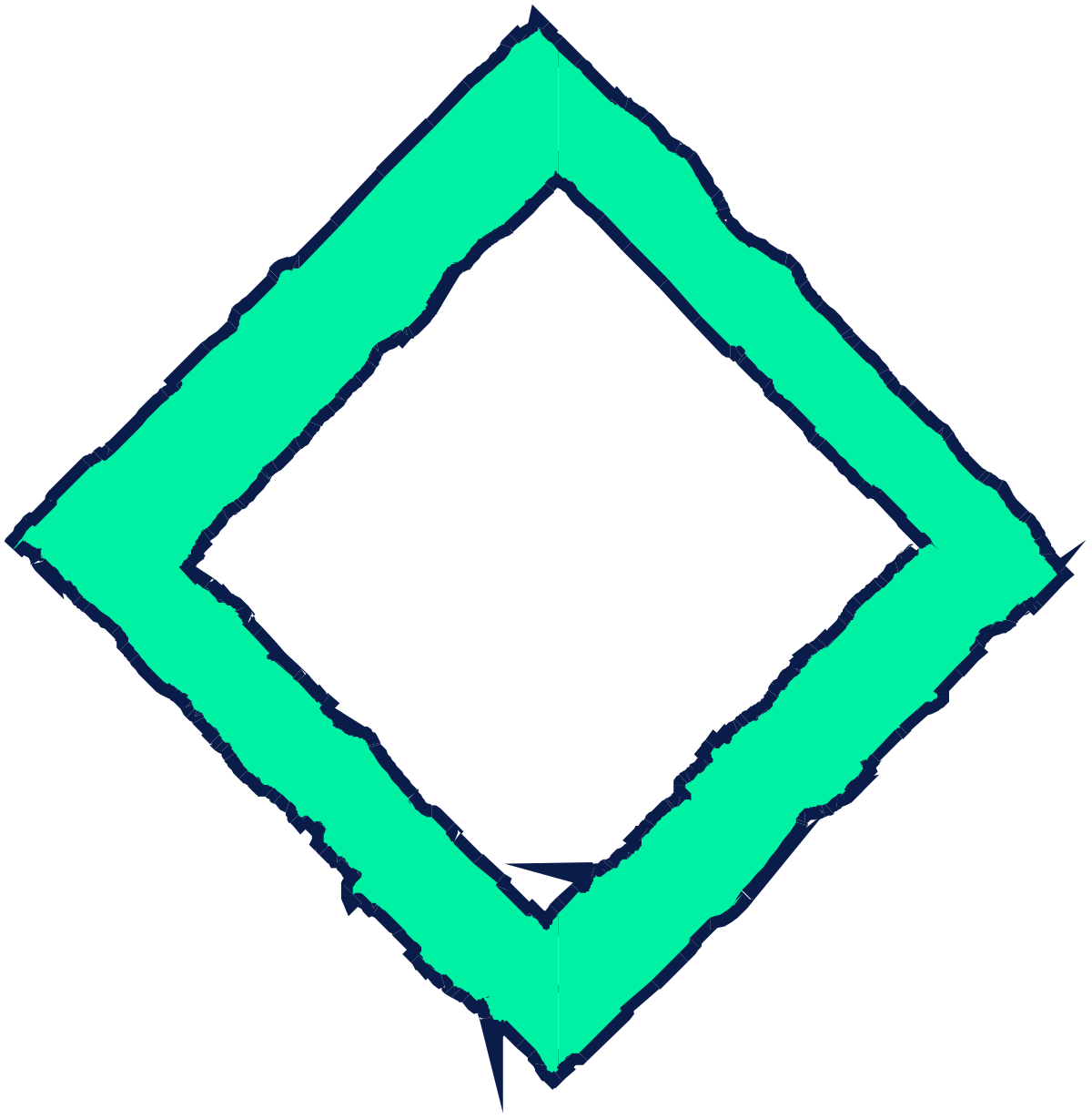 a green square with a black outline clip art png transparent Green Square Clipart with Black Outline - Perfect for Borders and Designs