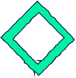 Green Square Clipart with Black Outline - Perfect for Borders and Designs