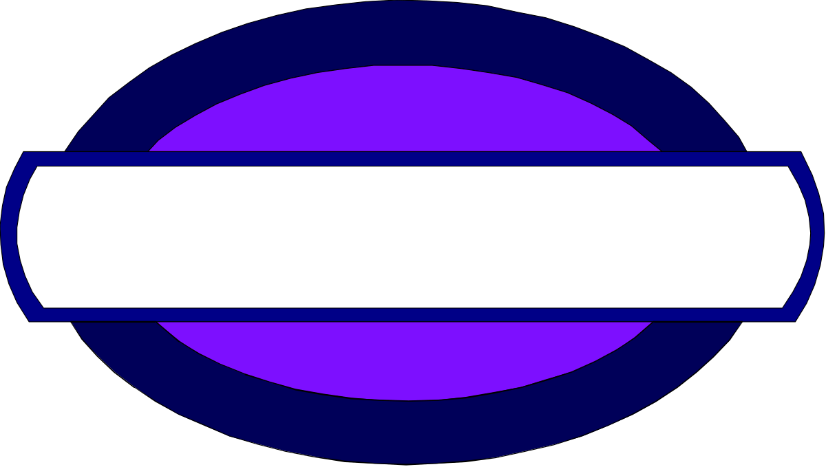 Purple and White Circle Clipart with Elegant Stripe