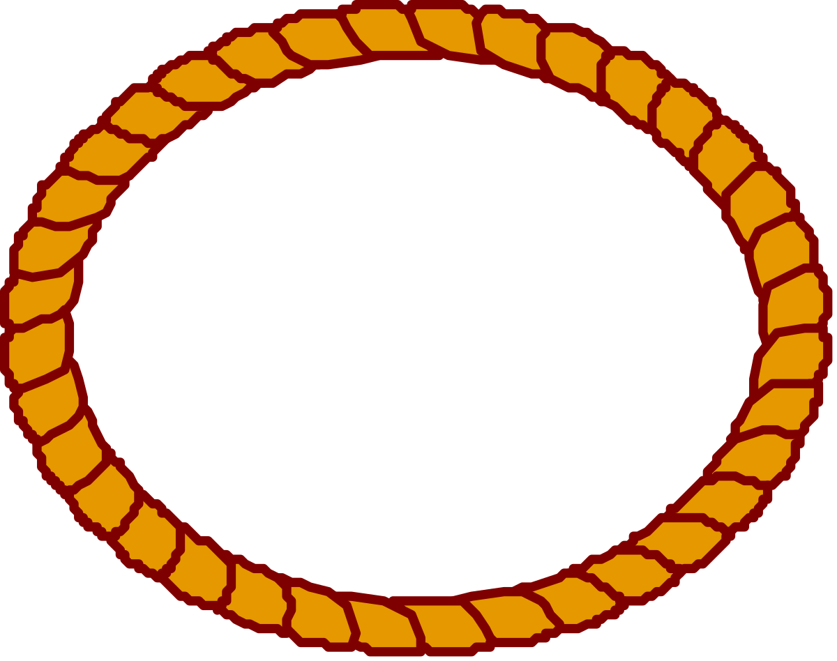 a circular of orange and brown circles clip art png transparent Circular Orange and Brown Circles Clipart for Creative Borders