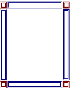 Red Border Square Frame Clipart - Elegant and Versatile Design