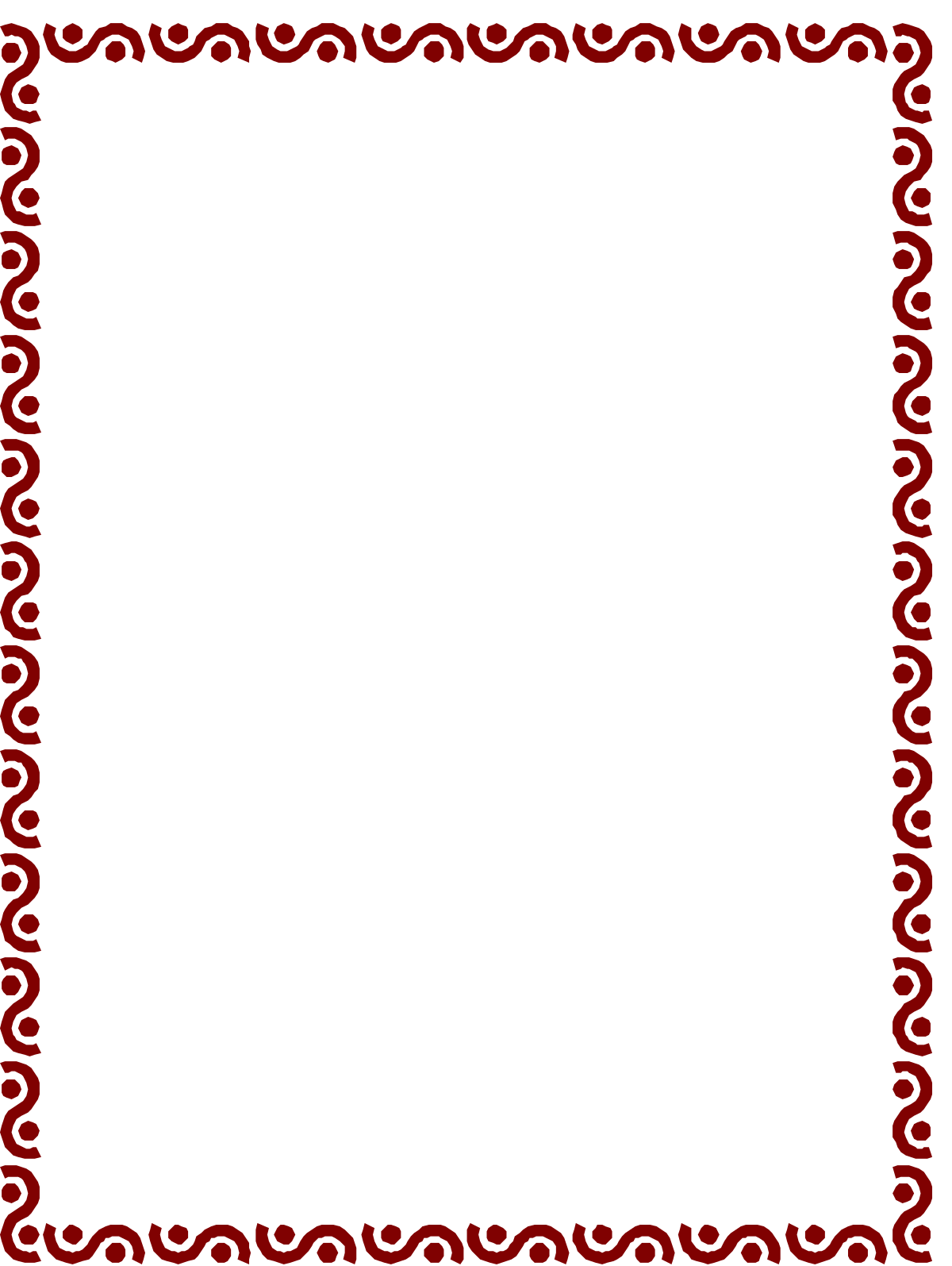 Red Frame Clipart on Black Background - Perfect for Graphic Design Projects