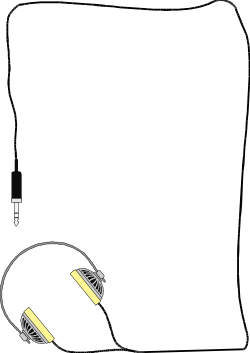 Light Bulb Clipart on Black Background - Creative Borders for Design