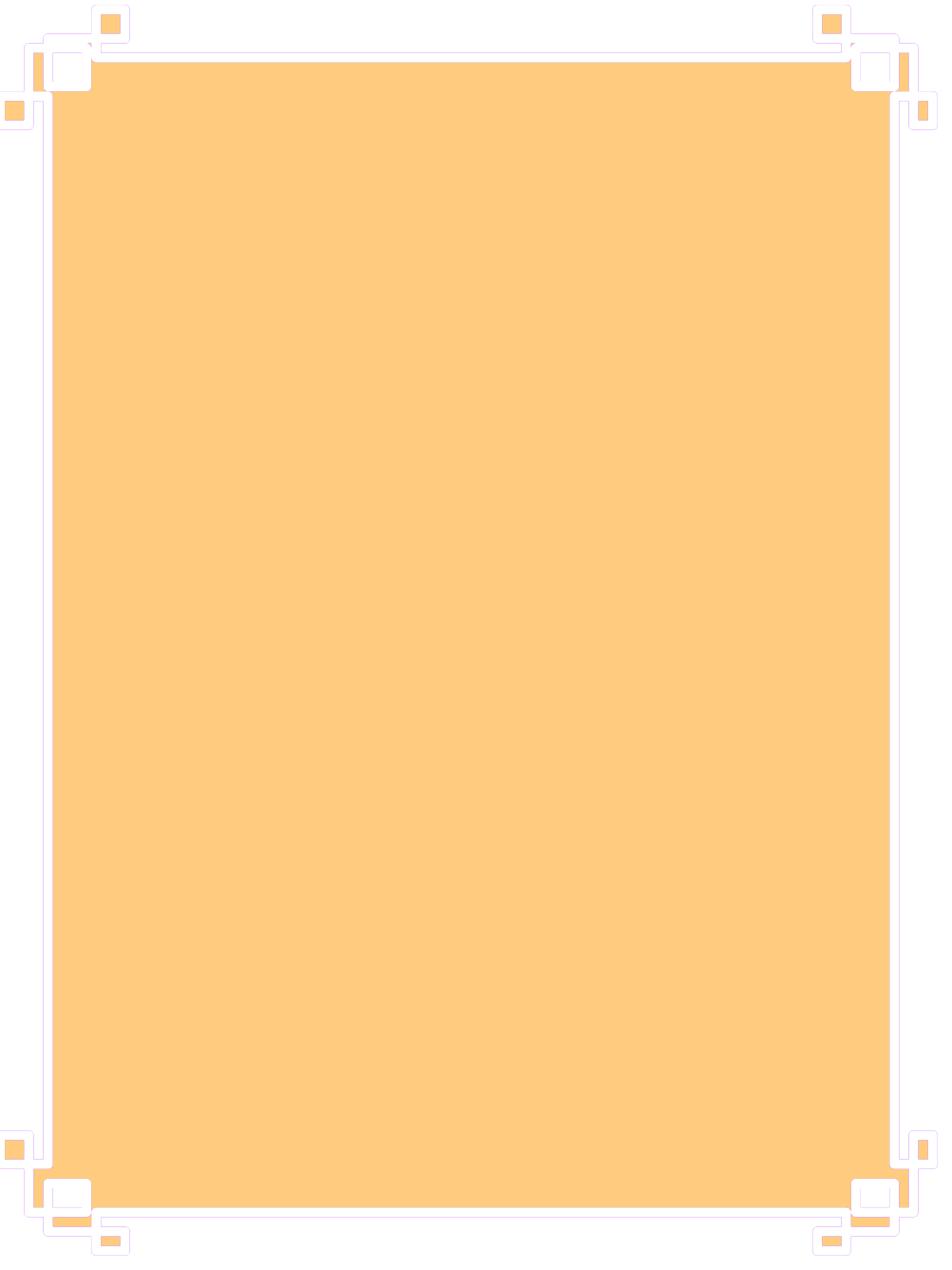a square shape with a square shape in the middle clip art png transparent Square Borders Clipart: Unique Square Design for Creative Projects