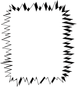 Blank Speech Bubble Clipart with Borders - Creative Communication Design