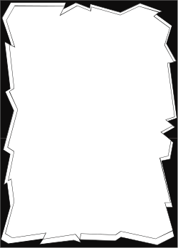 Torn Edges Clipart: Blank Paper with Rustic Borders