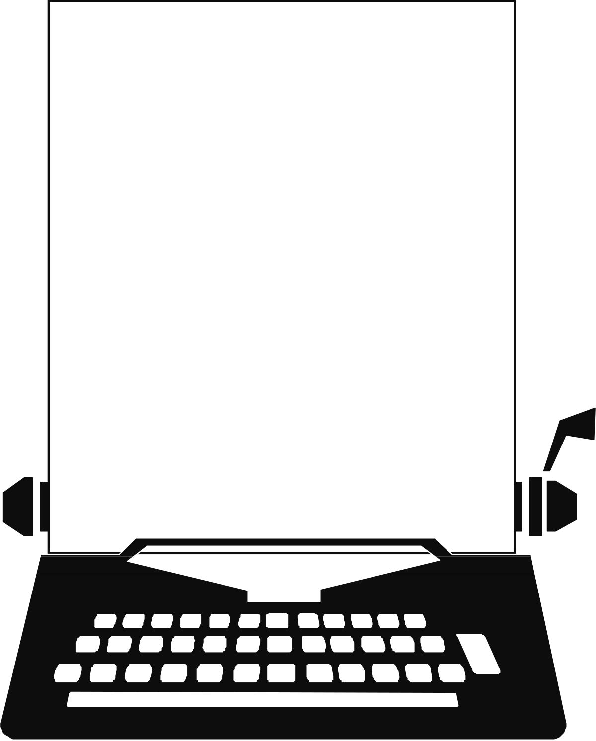 a laptop with a blank screen clip art png transparent Laptop with Blank Screen Clipart - Versatile Borders for Creative Projects