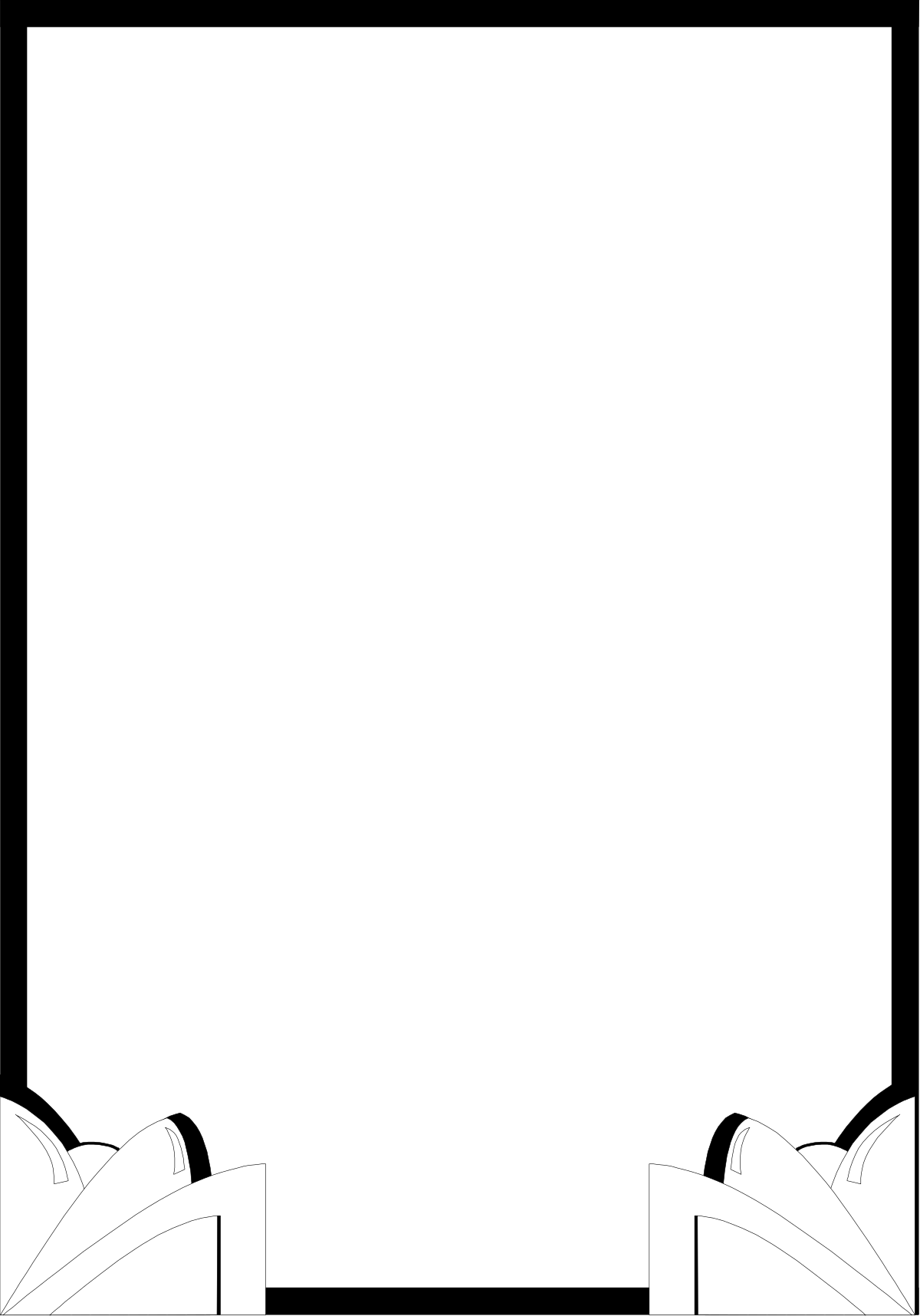 Black and White Shoes Clipart - Stylish Footwear Design