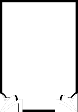 Black and White Shoes Clipart - Stylish Footwear Design