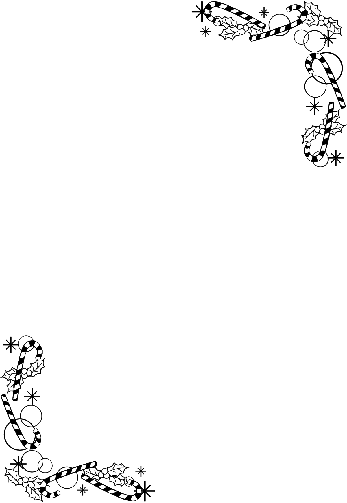 Black and White Floral Frame Clipart - Elegant Borders for Creative Designs