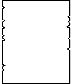 Black and White Arrow Square Clipart - Versatile Borders for Creative Designs